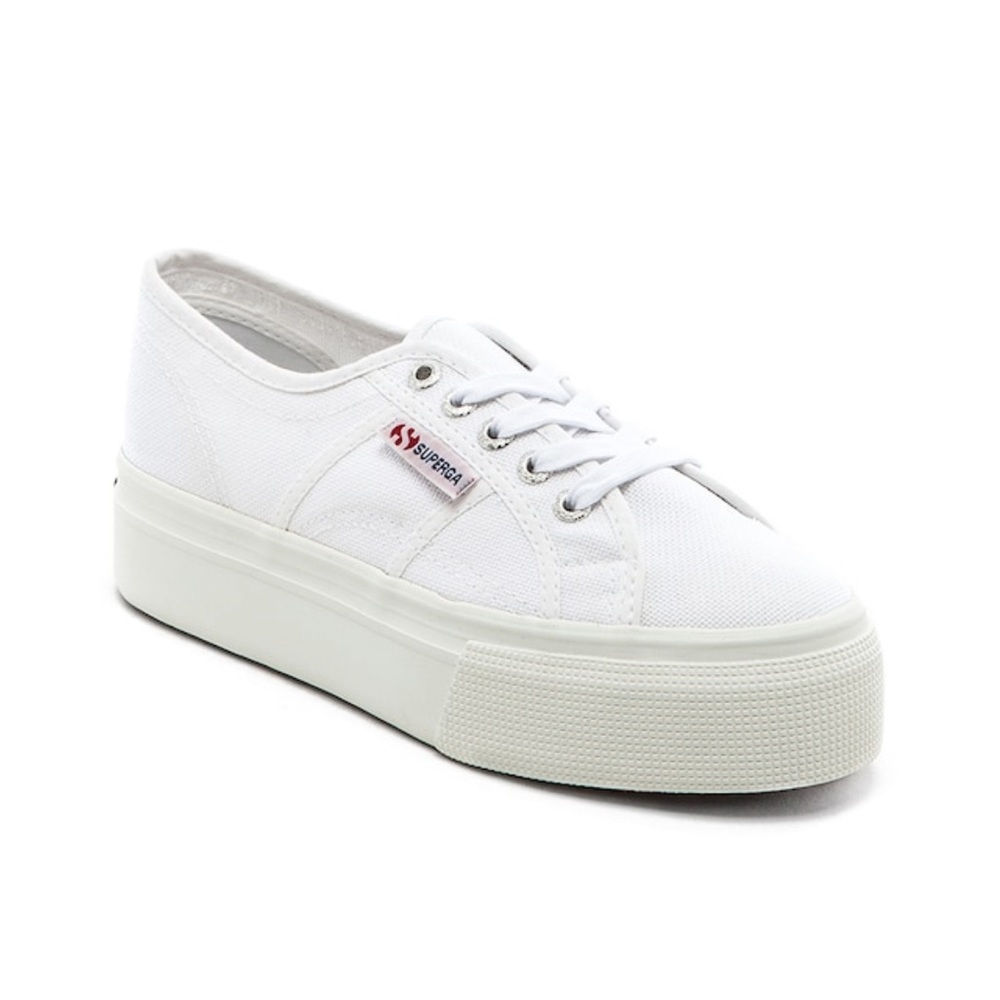 Superga 2790 Platform Sneaker in White